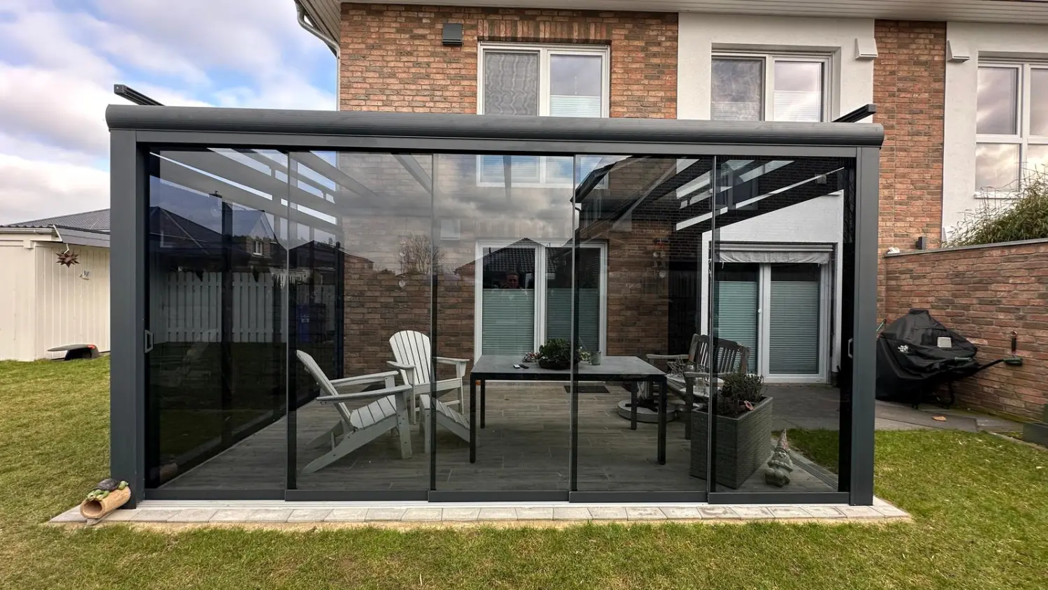 Glasschiebewände von Heide Veranda