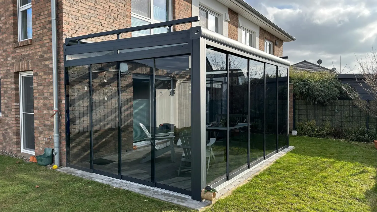 Glasschiebewände von Heide Veranda